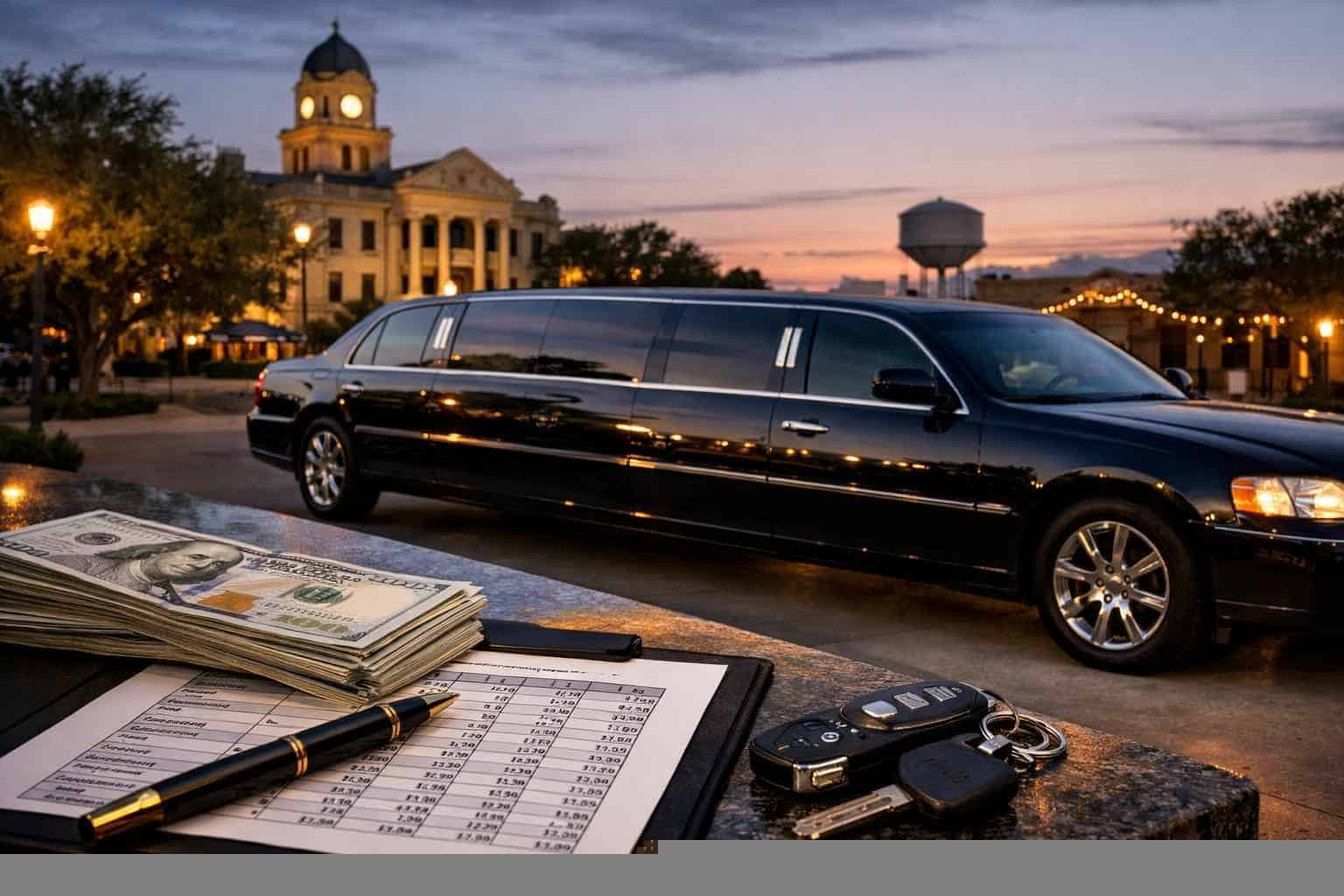 Limousine Service Prices in McKinney TX