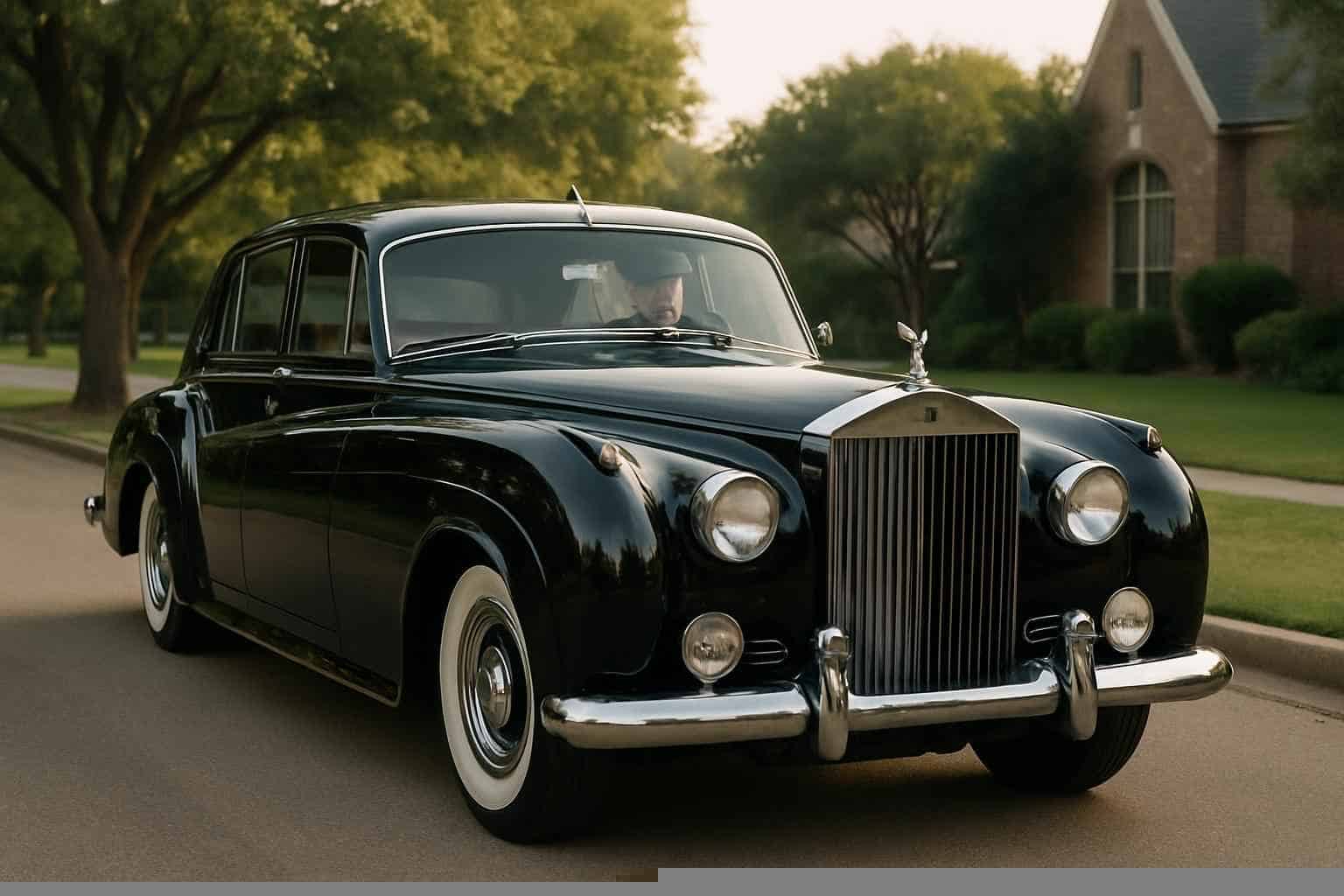 Luxury Antique Vehicle Rental with Driver in Coppell Texas