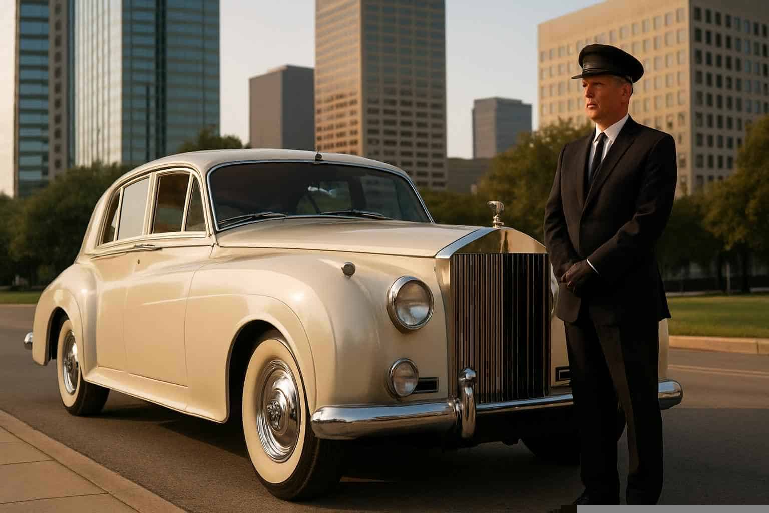 Luxury Antique Vehicle Rental with Driver in Dallas Texas
