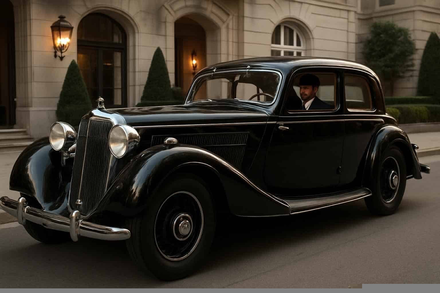 Luxury Antique Vehicle Rental with Driver in Irving Texas