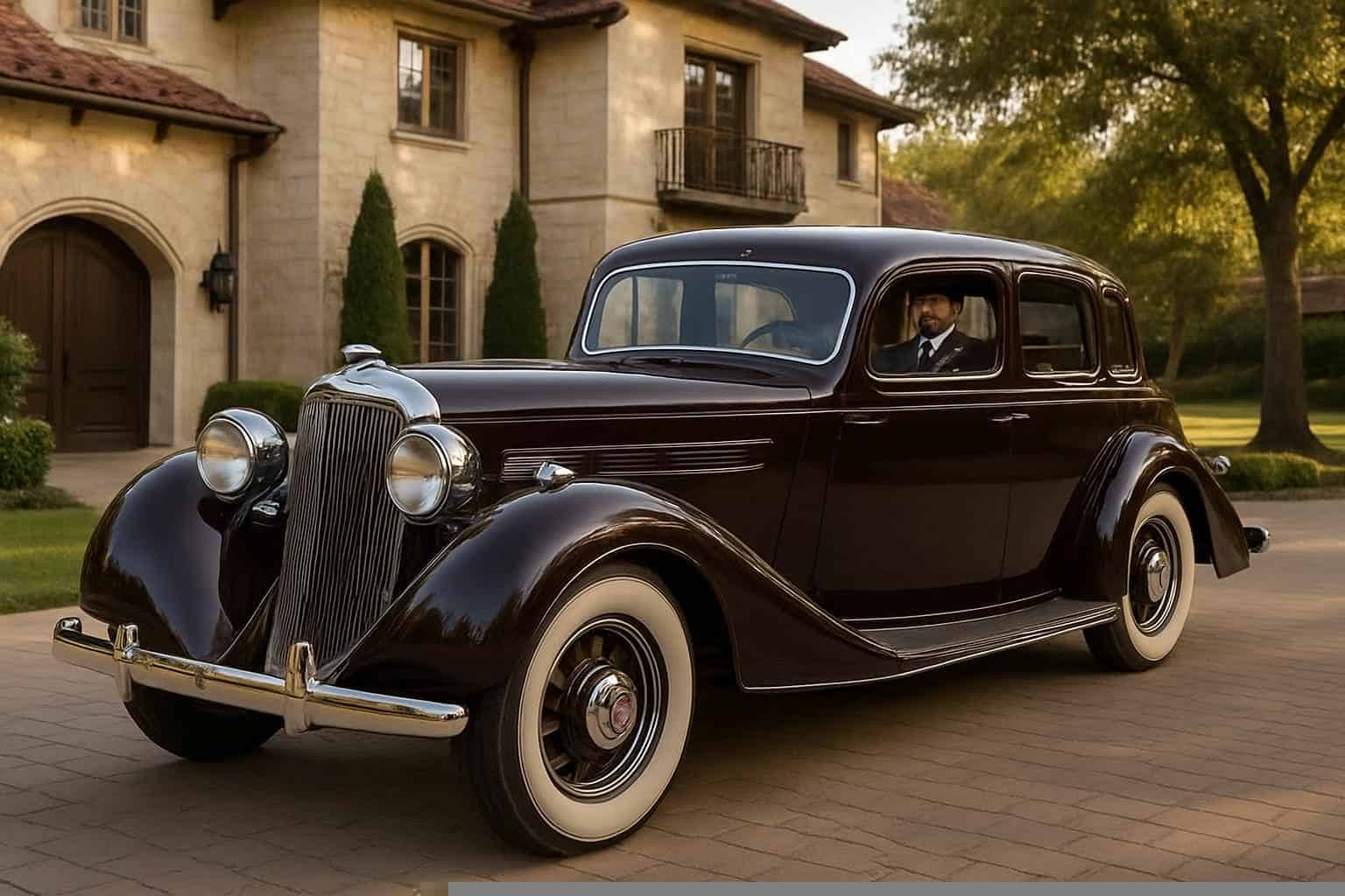 Luxury Antique Vehicle Rental with Driver in Southlake Texas