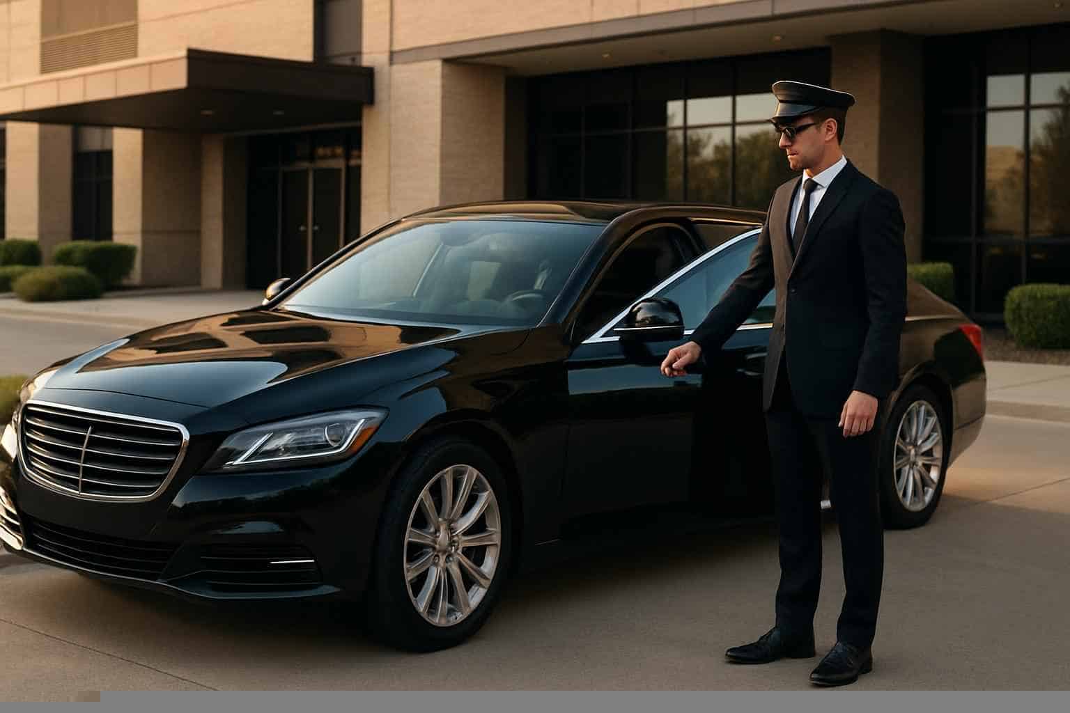 Luxury Black Car Service in Addison Texas