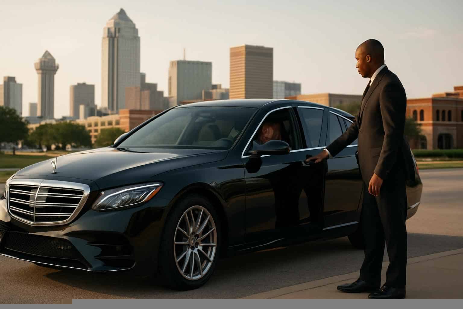 Luxury Black Car Service in Farmers Branch Texas