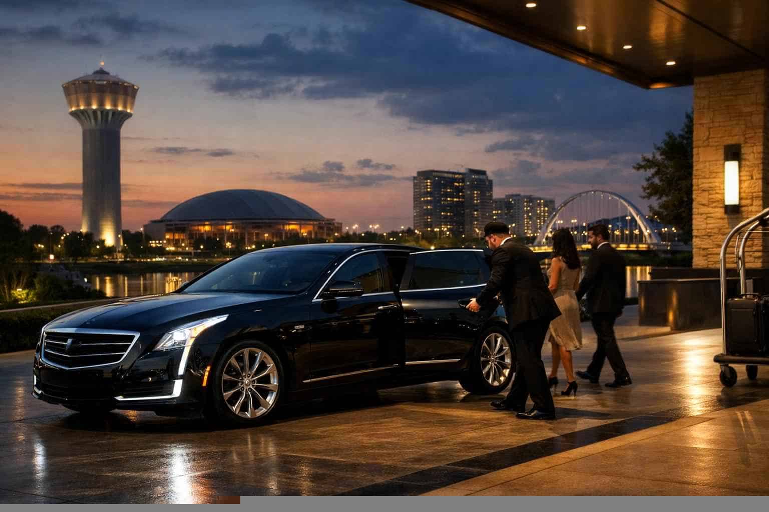 Luxury Black Car Service in Frisco Texas