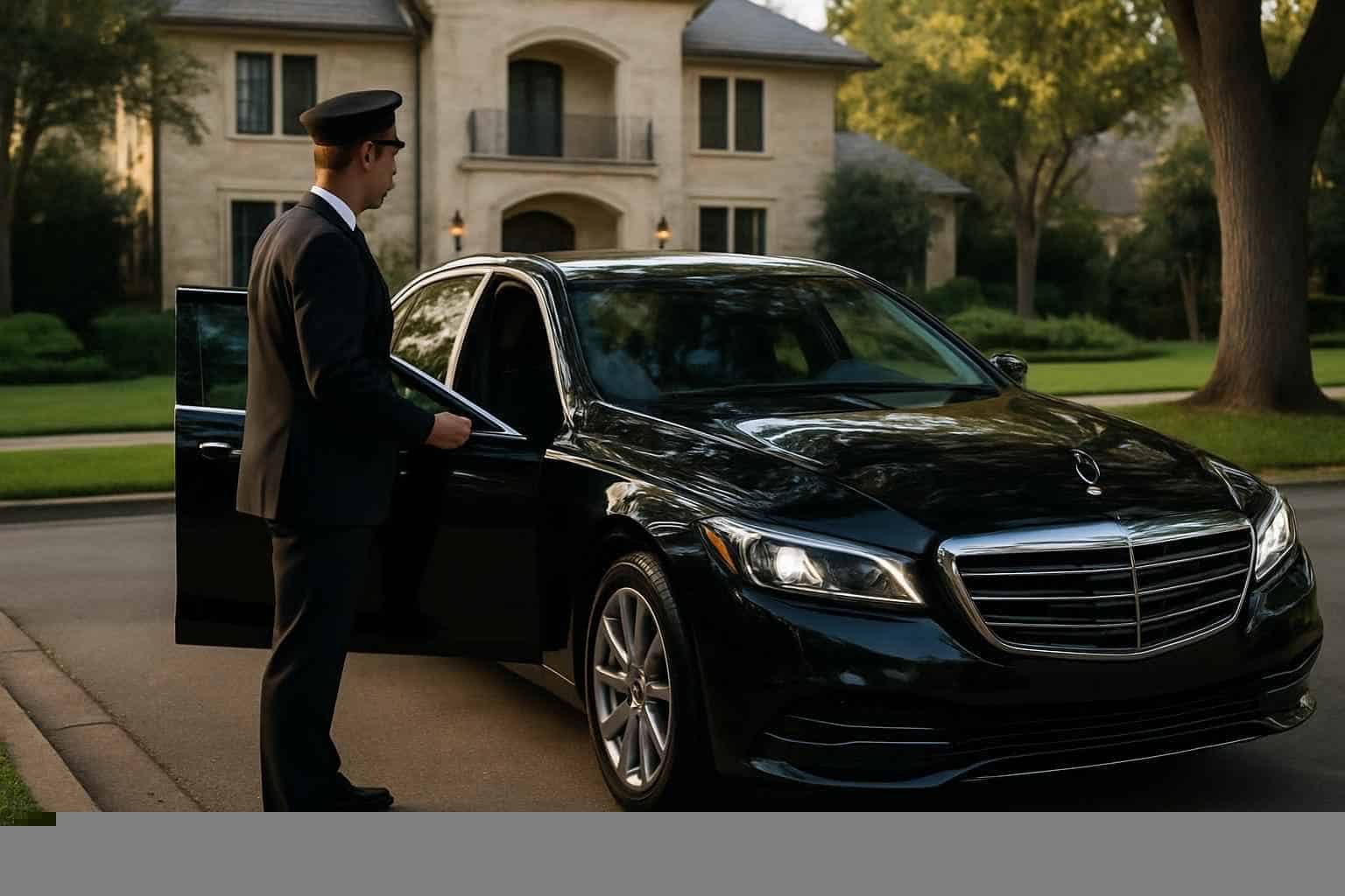 Luxury Black Car Service in Highland Park Texas