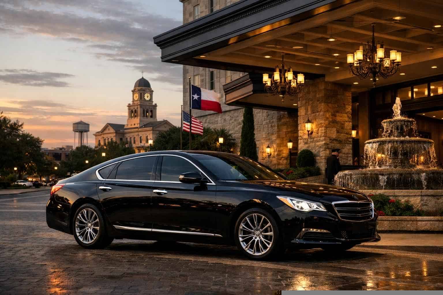 Luxury Black Car Service in McKinney Texas