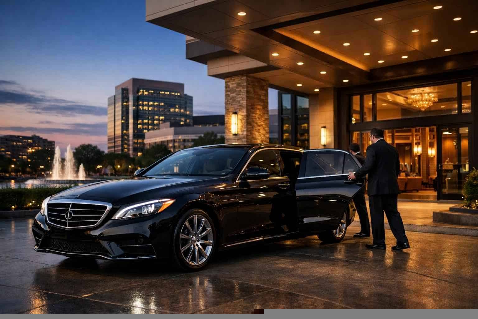 Luxury Black Car Service in Plano Texas