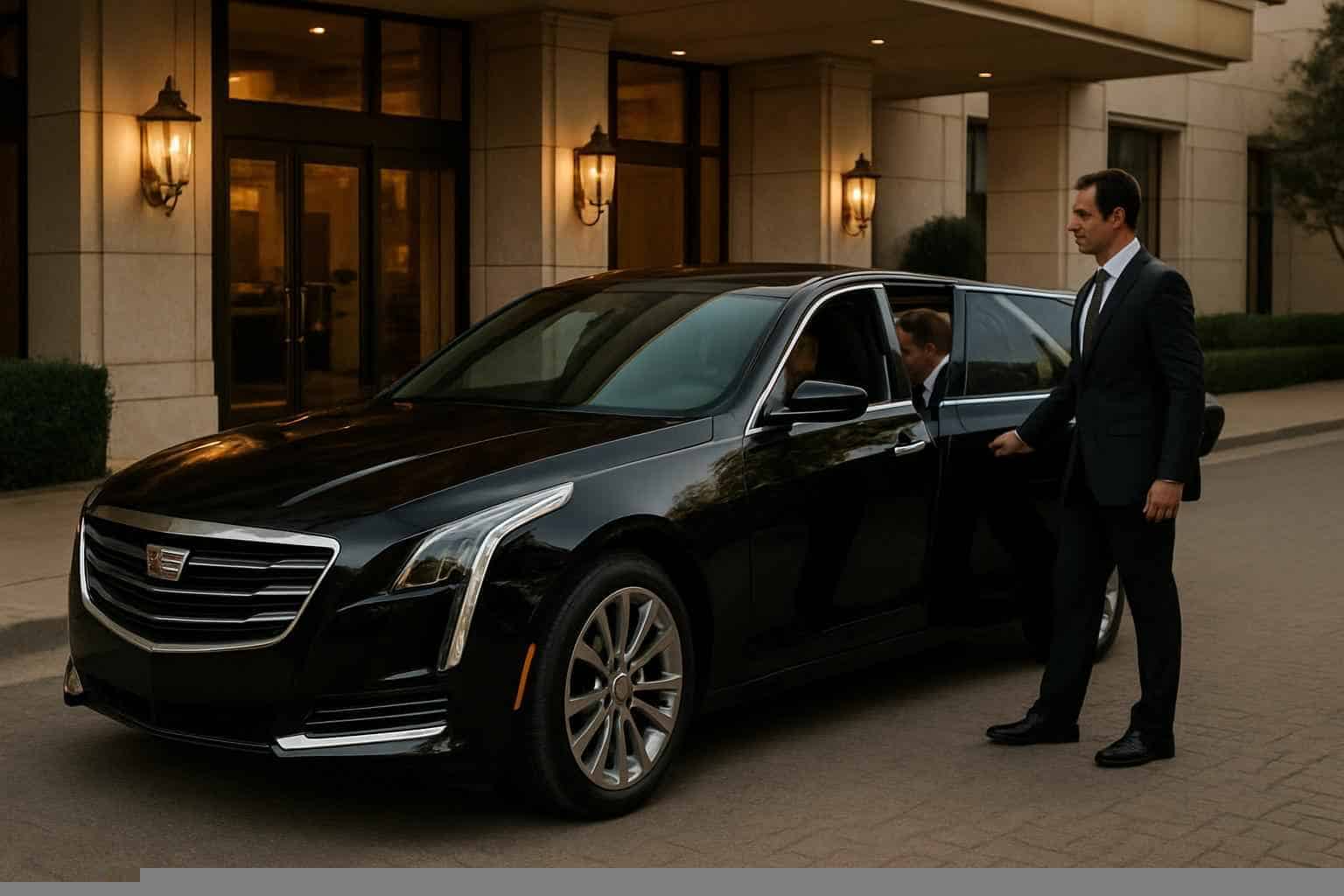 Luxury Black Car Service in The Colony Texas