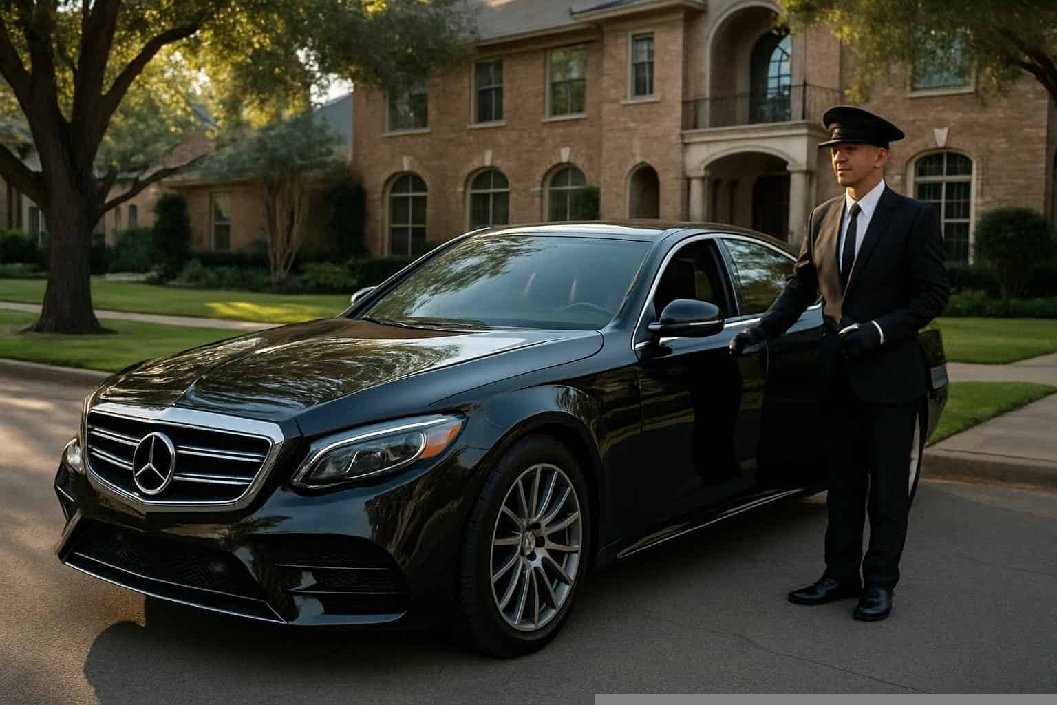 Luxury Black Car Service In University Park Texas