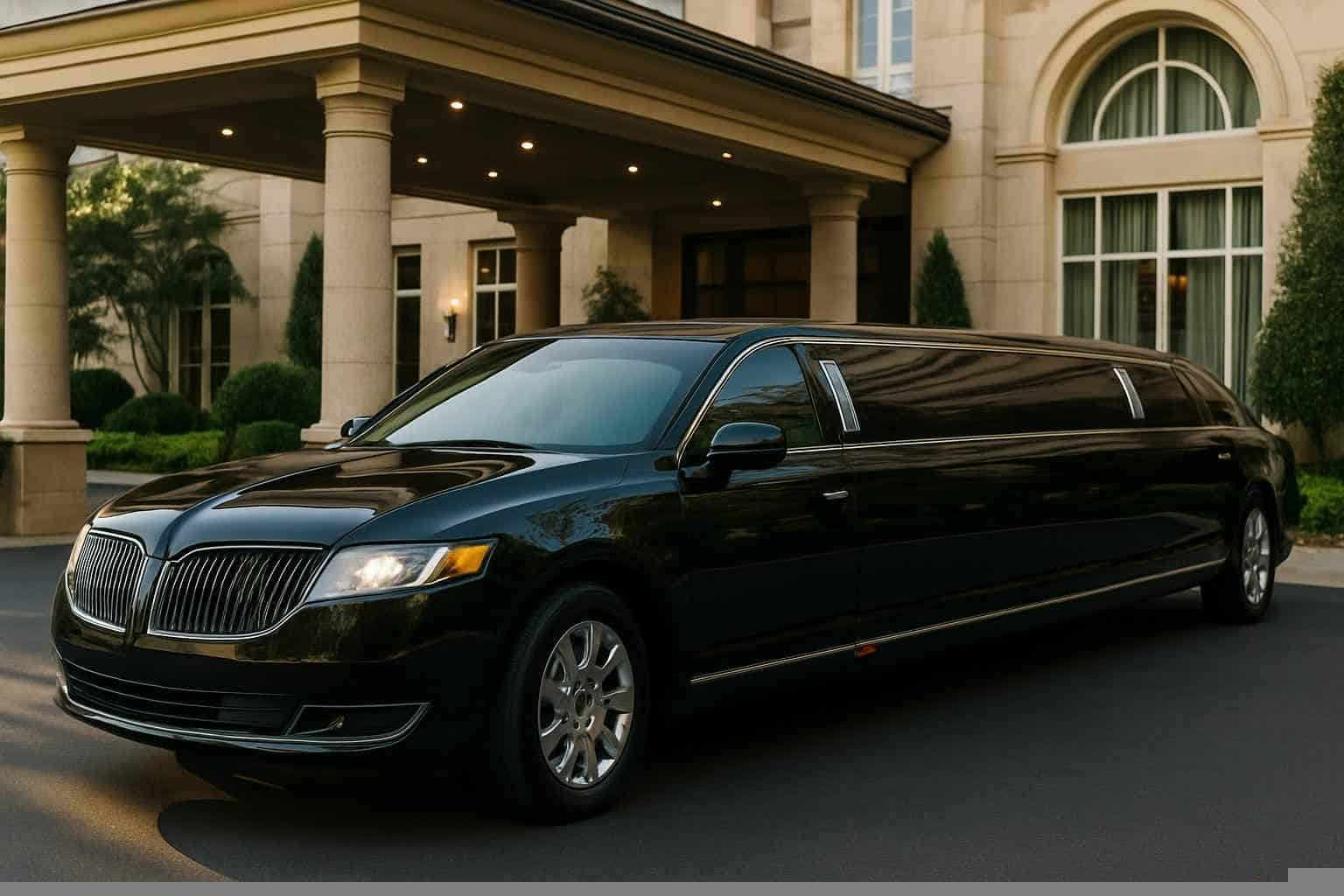 Luxury Black Limo Rental in Carrollton Texas