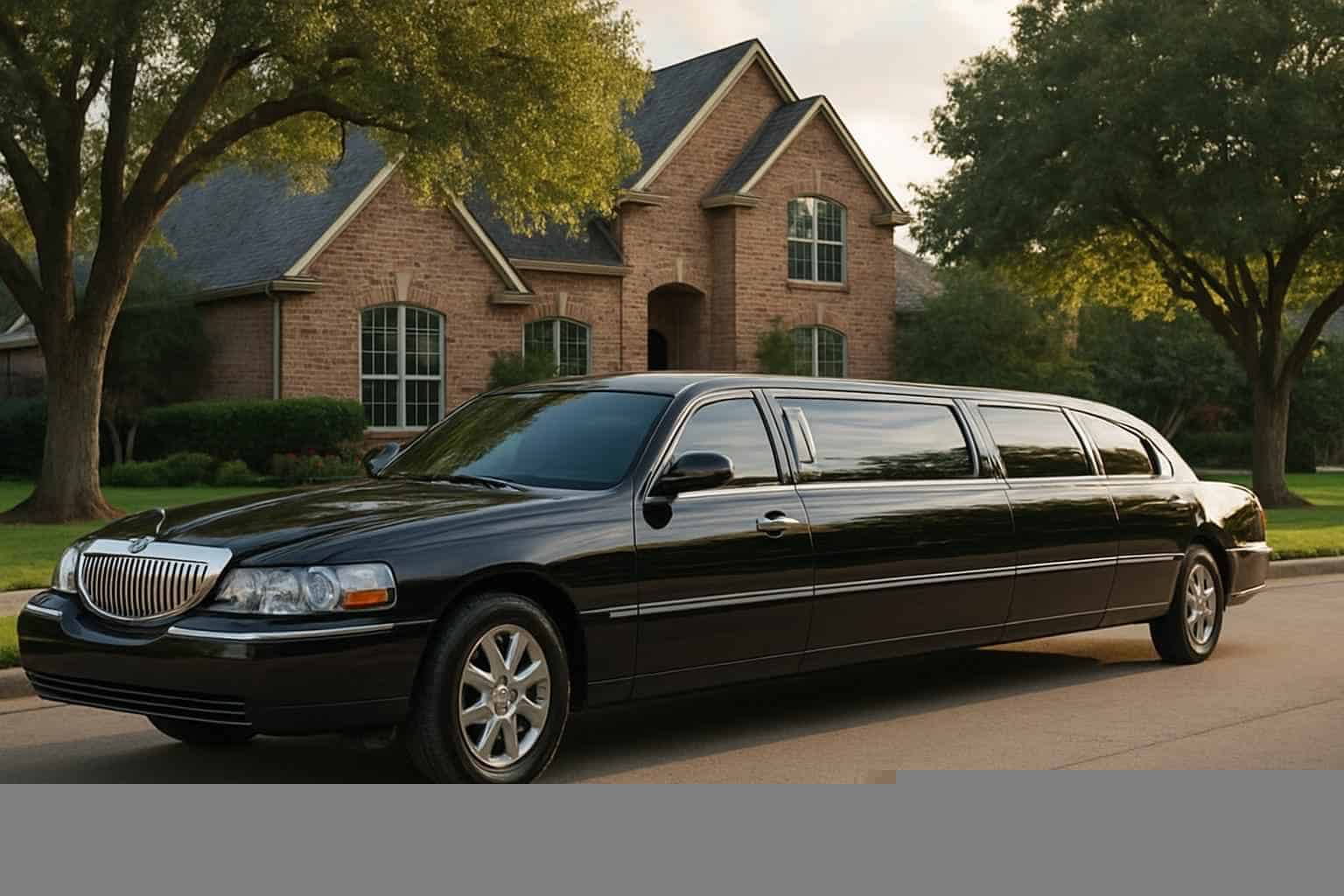 Luxury Black Limo Rental in Flower Mound Texas