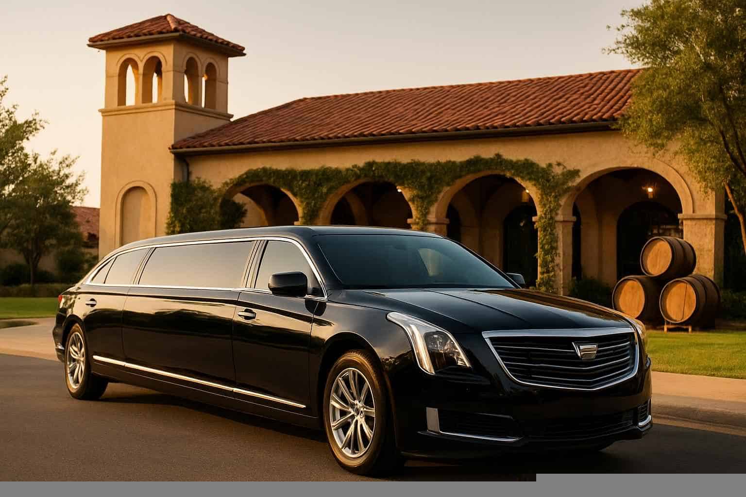 Luxury Black Limo Rental in Grapevine Texas