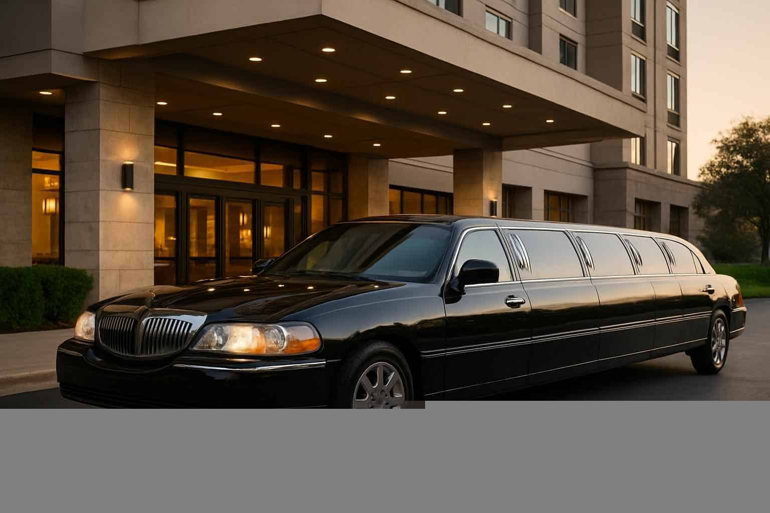 Luxury Black Limo Rental in Irving Texas