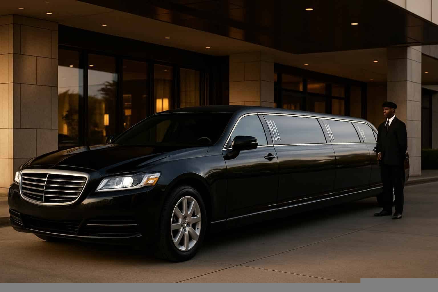 Luxury Black Limo Rental In Lewisville Texas