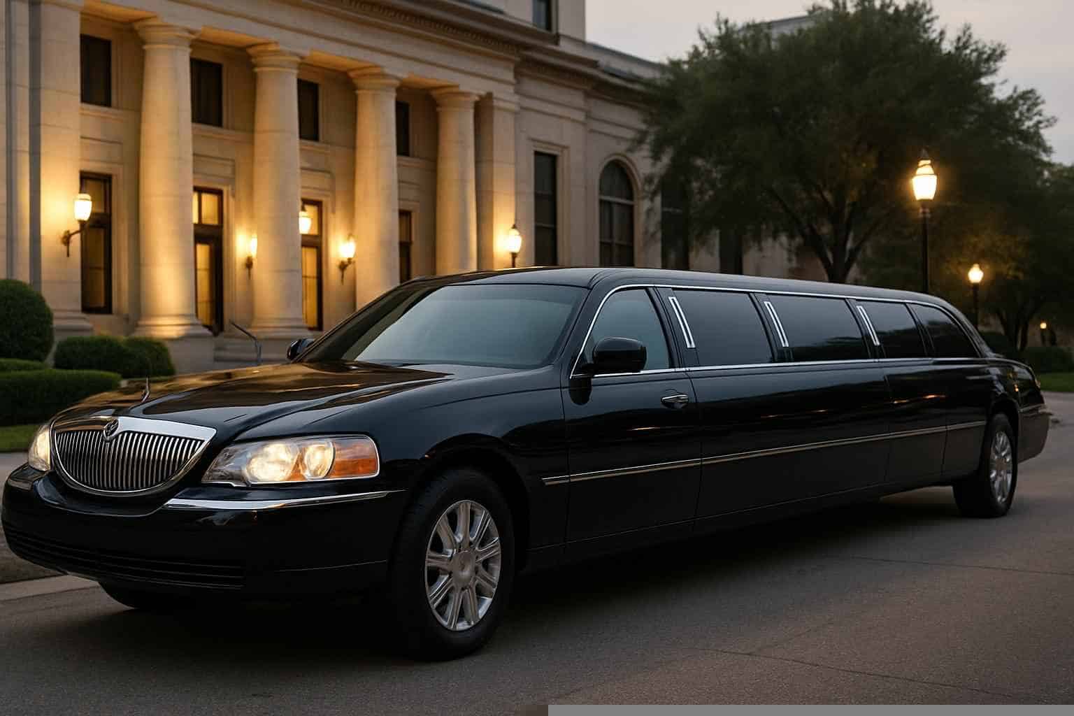 Luxury Black Limo Rental in Richardson Texas