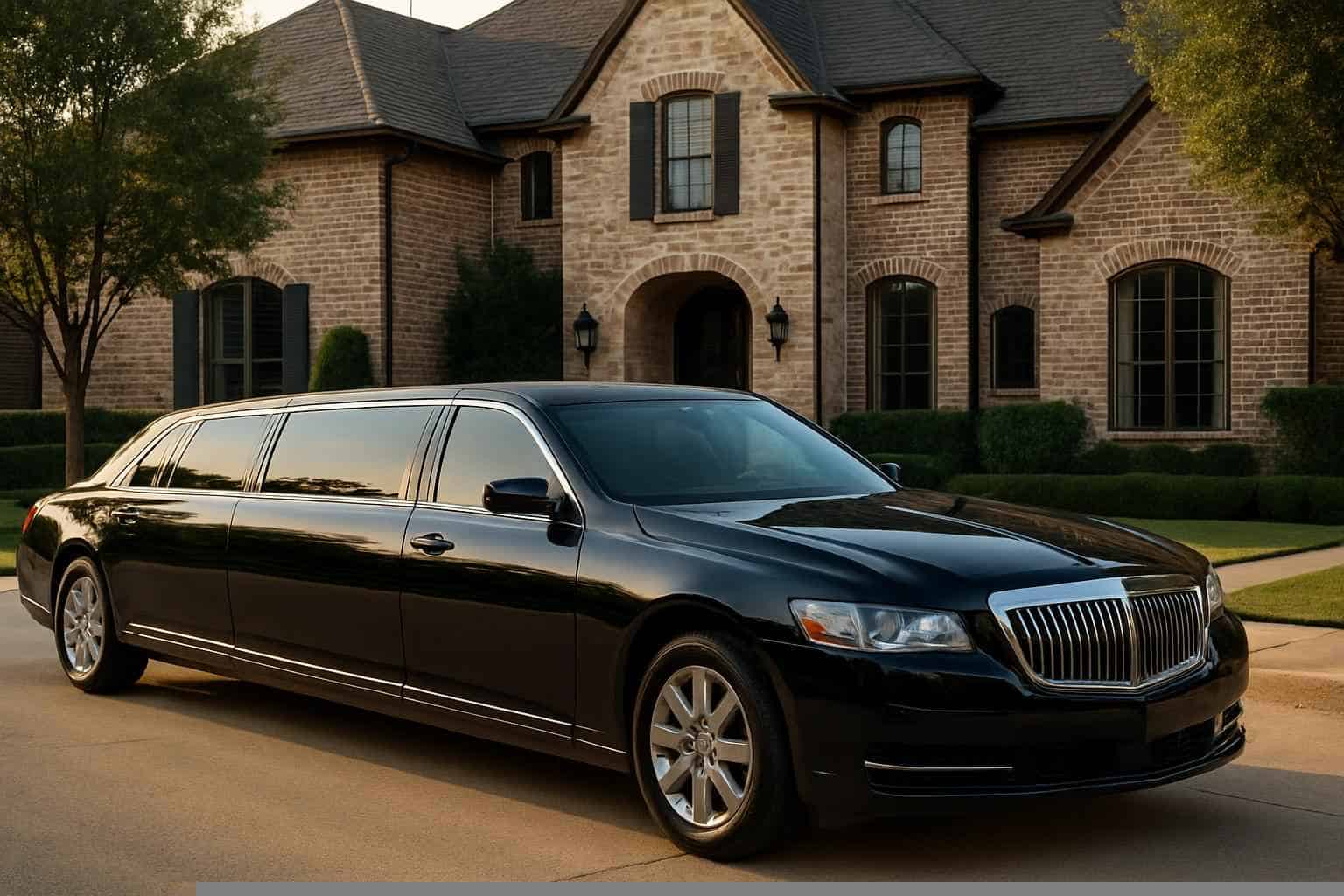 Luxury Black Limo Rental in Southlake Texas