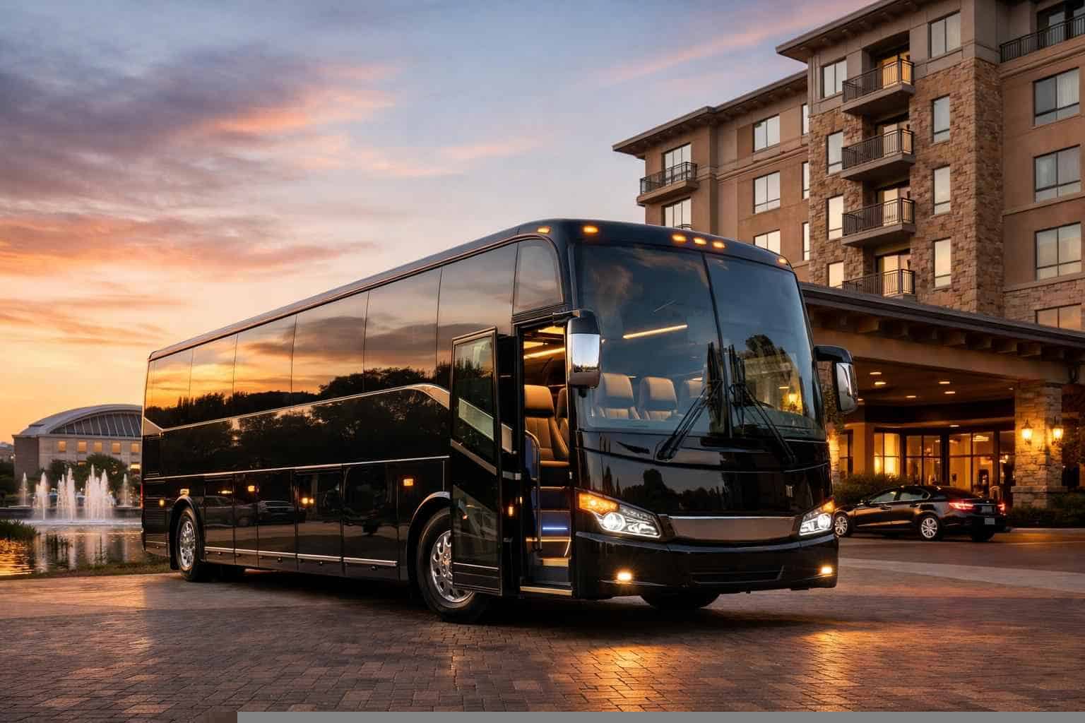 Luxury Bus Rental in Allen Texas