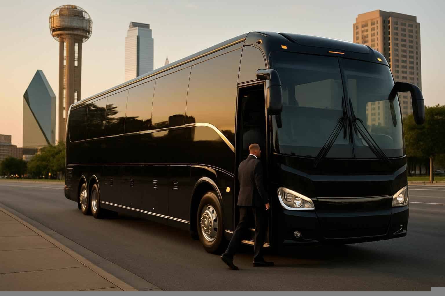 Luxury Bus Rental in Dallas Texas