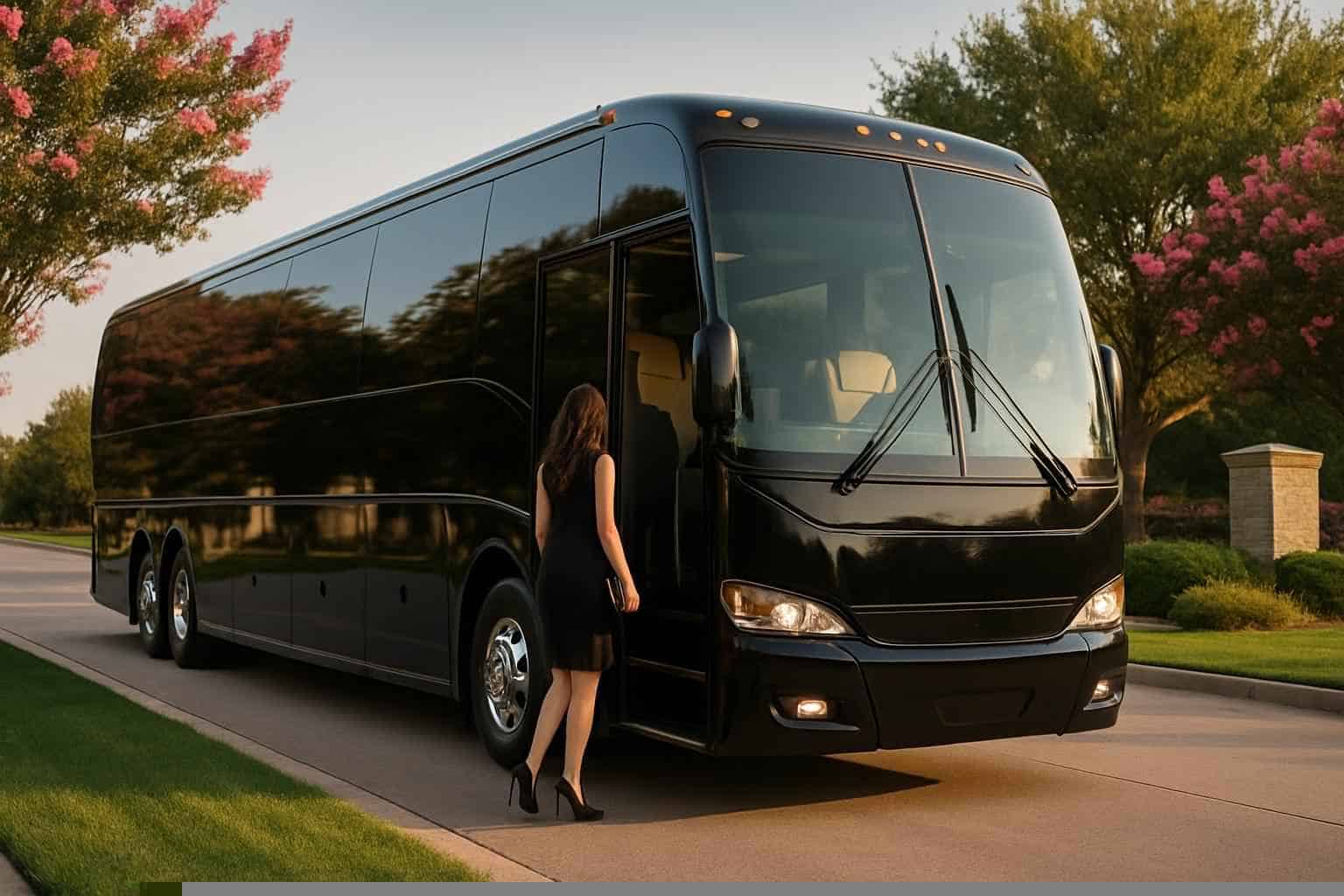 Luxury Bus Rental in Flower Mound Texas
