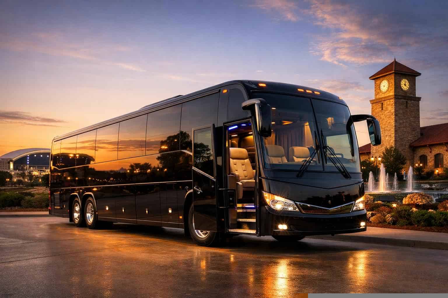 Luxury Bus Rental in Frisco Texas