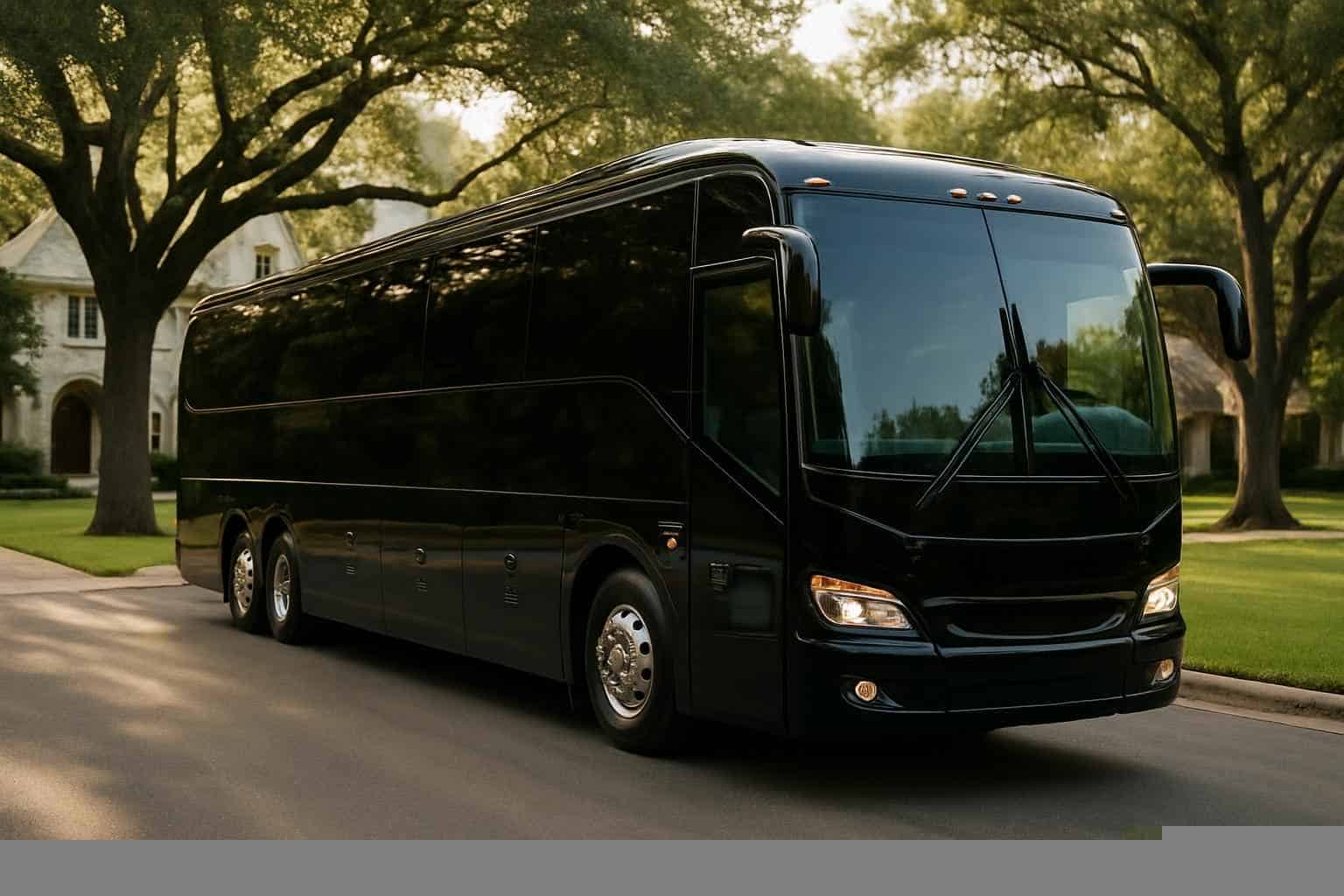 Luxury Bus Rental in Highland Park Texas