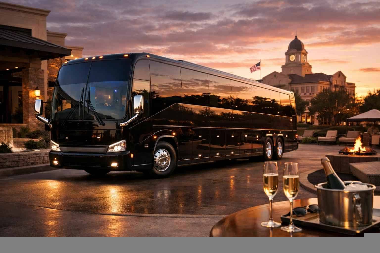 Luxury Bus Rental in McKinney Texas