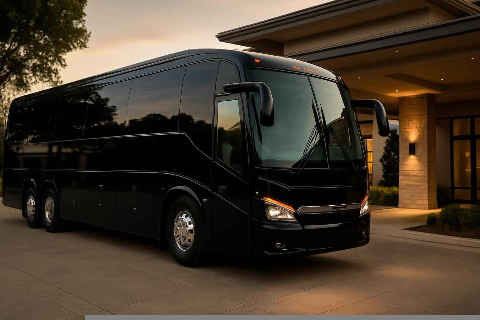 Luxury Charter Bus Rental in Addison Texas