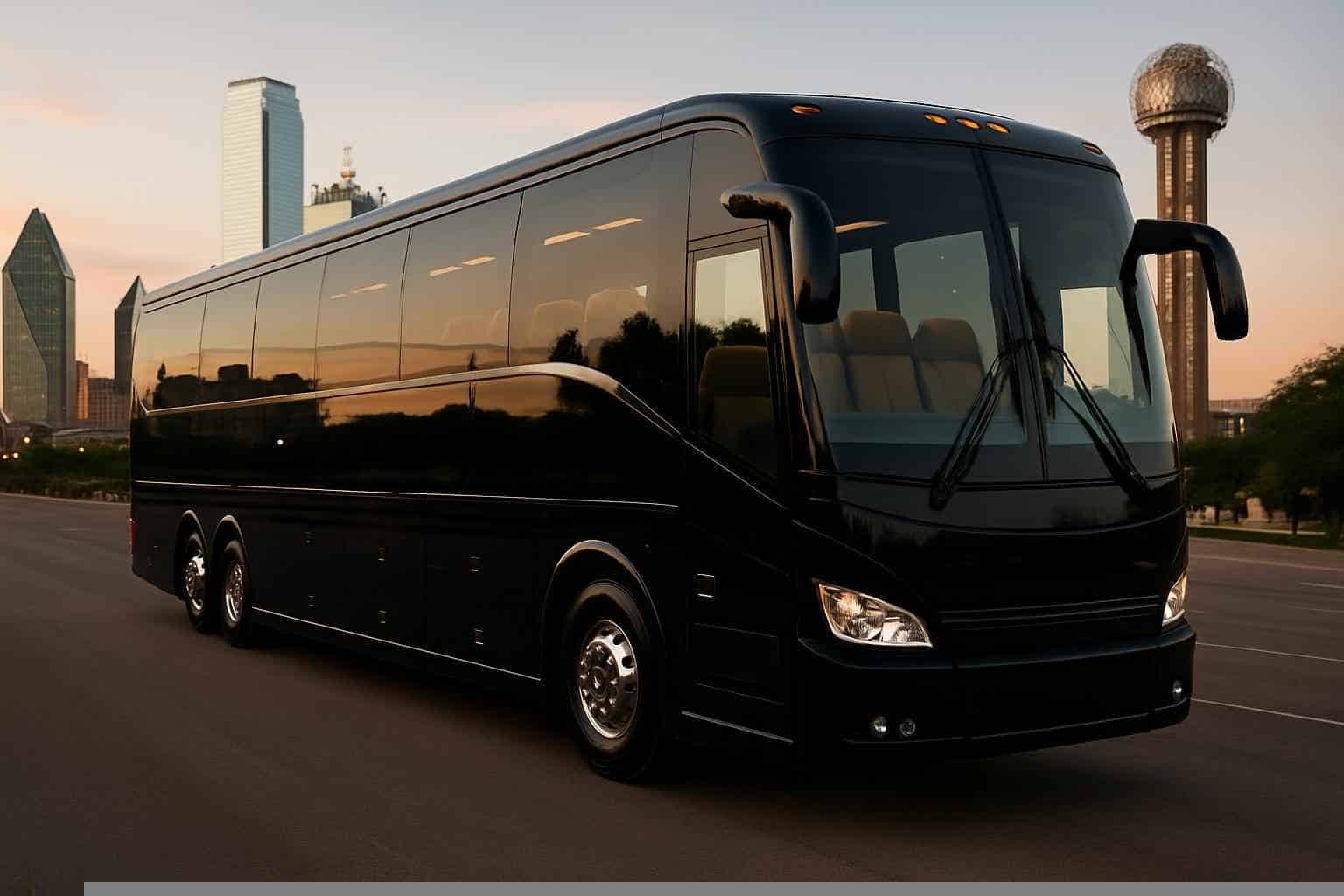 Luxury Charter Bus Rental in Dallas Texas
