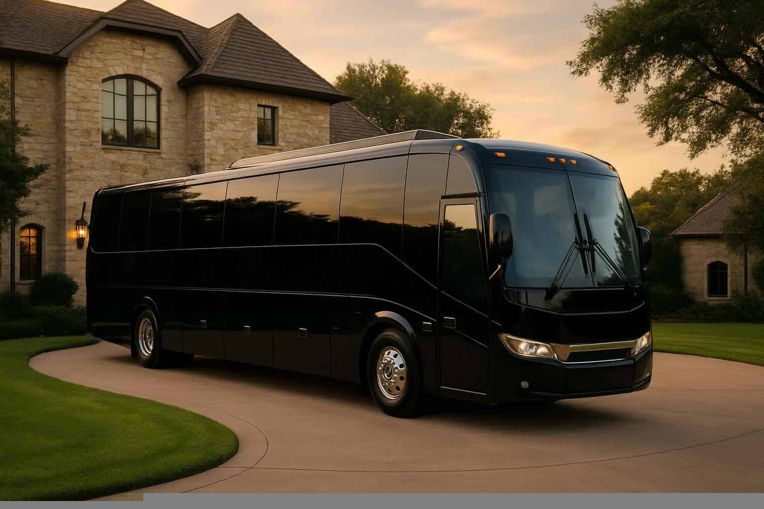 Luxury Charter Bus Rental in Lewisville Texas