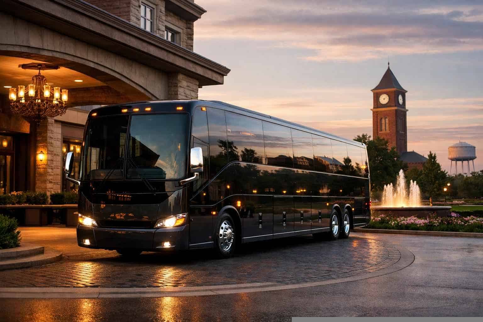 Luxury Charter Bus Rental in McKinney Texas
