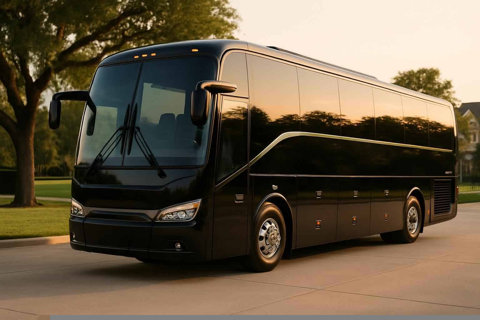 Luxury Charter Bus Rental in The Colony Texas