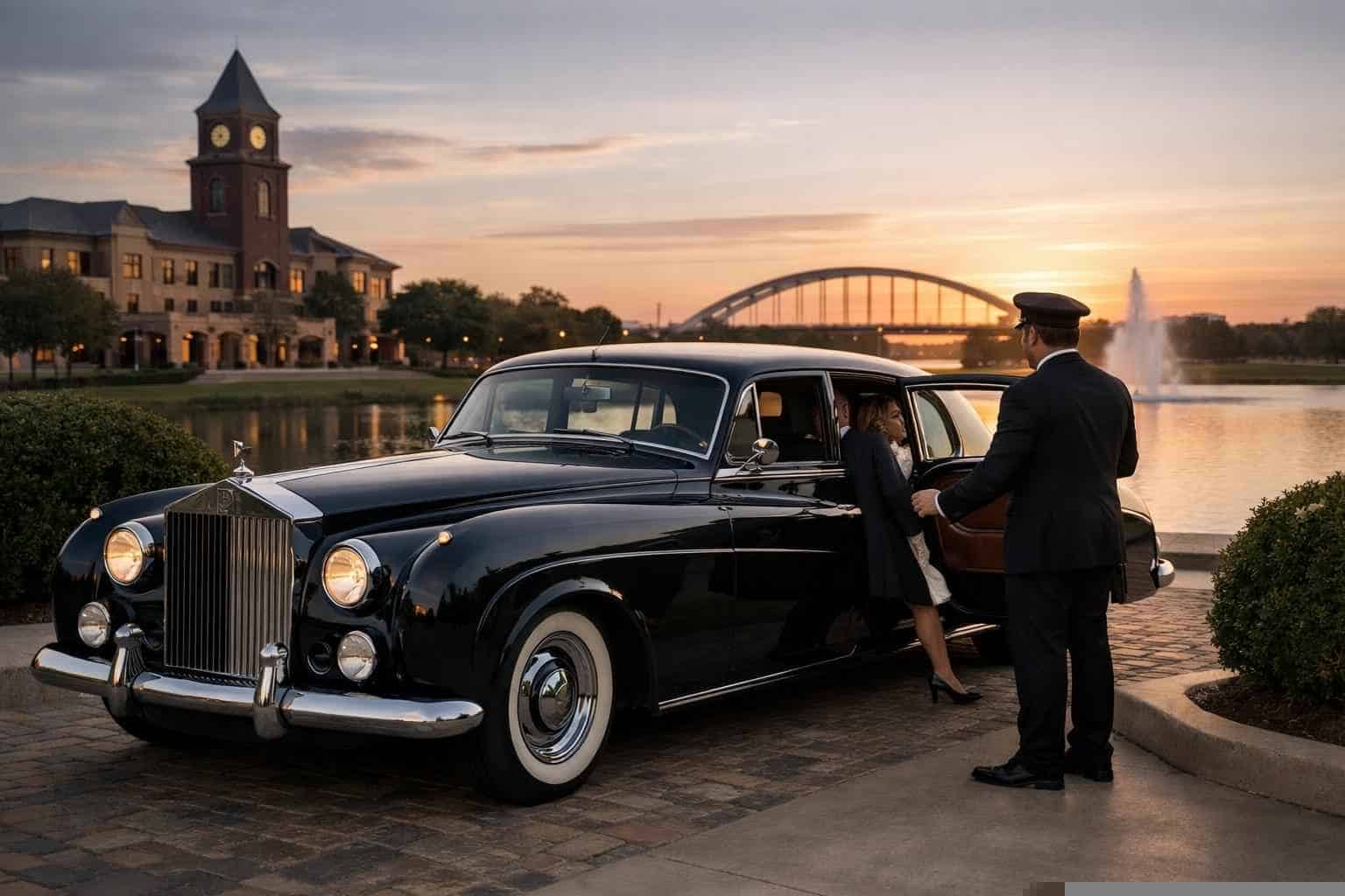 Luxury Classic Car Chauffeur Service in Frisco Texas
