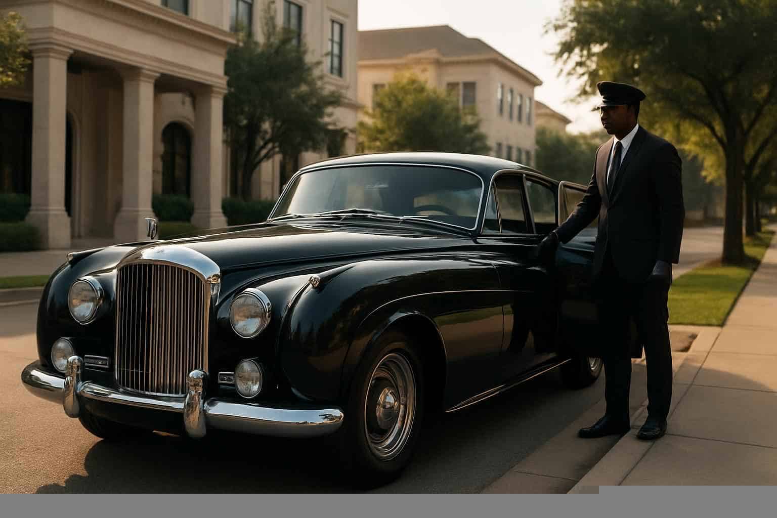 Luxury Classic Car Chauffeur Service in Lewisville Texas