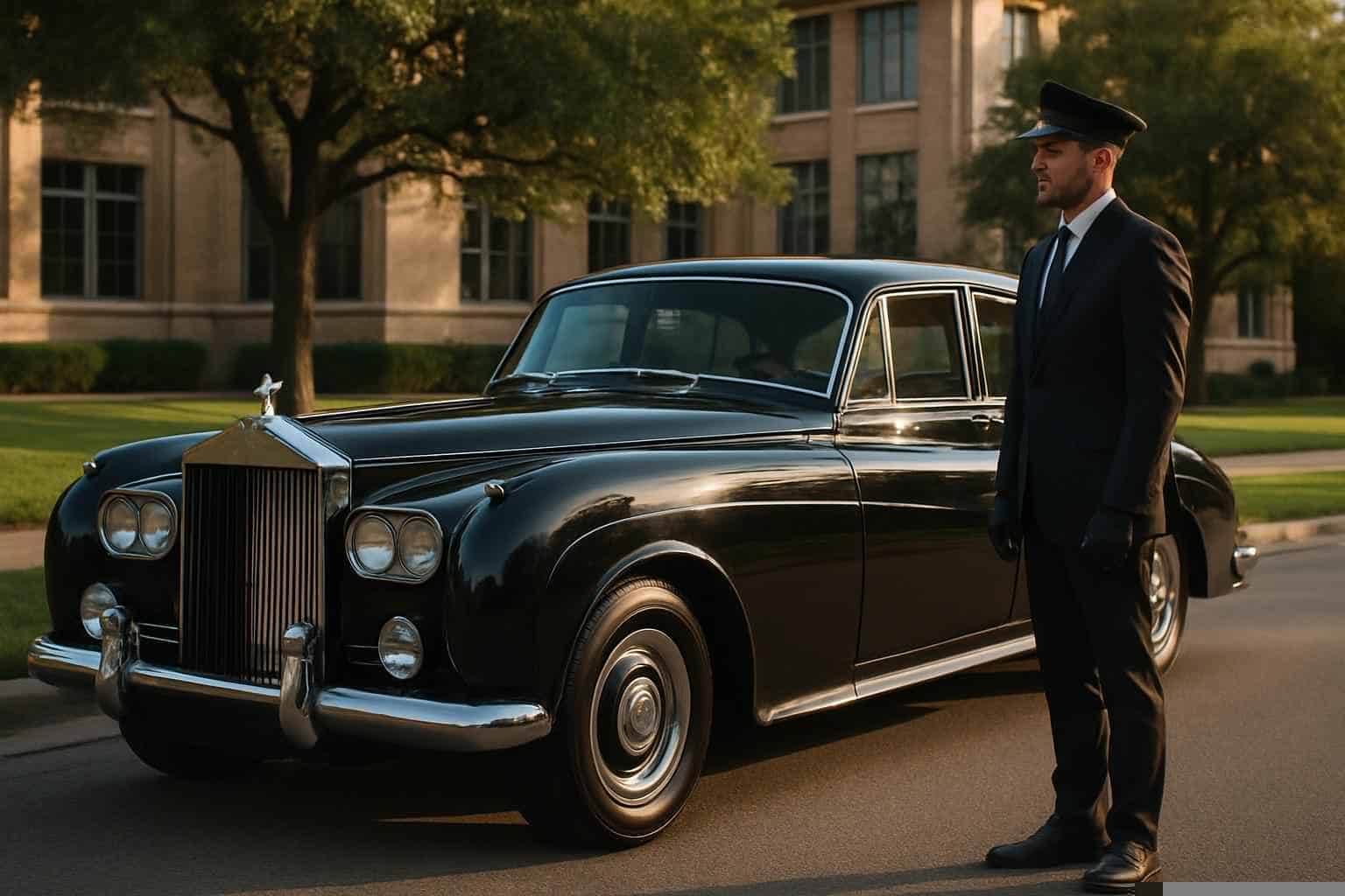 Luxury Classic Car Chauffeur Service In Richardson Texas