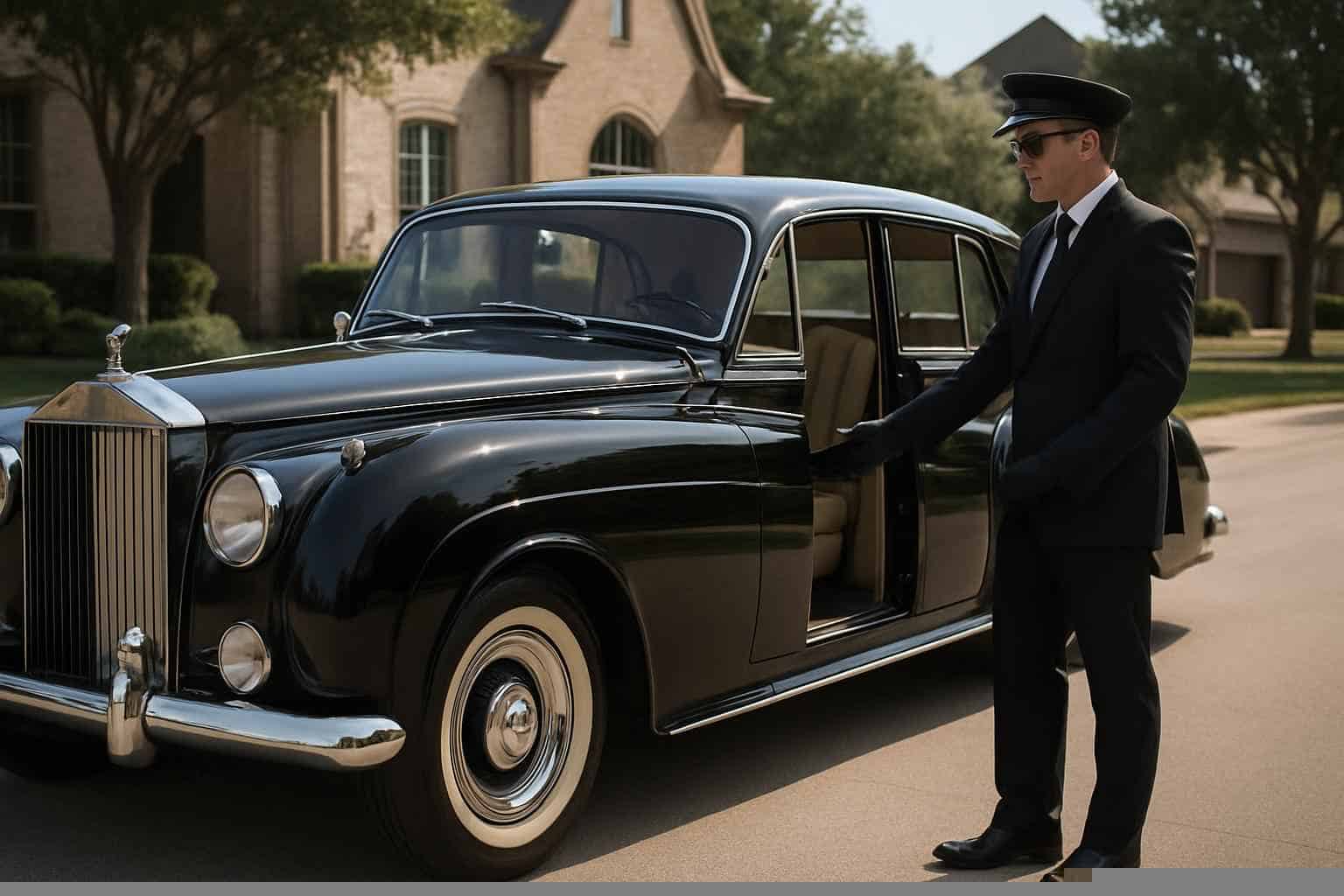 Luxury Classic Car Chauffeur Service In The Colony Texas