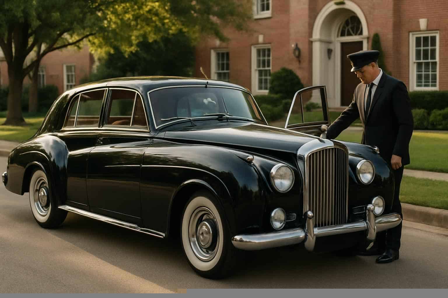Luxury Classic Car Chauffeur Service in University Park Texas