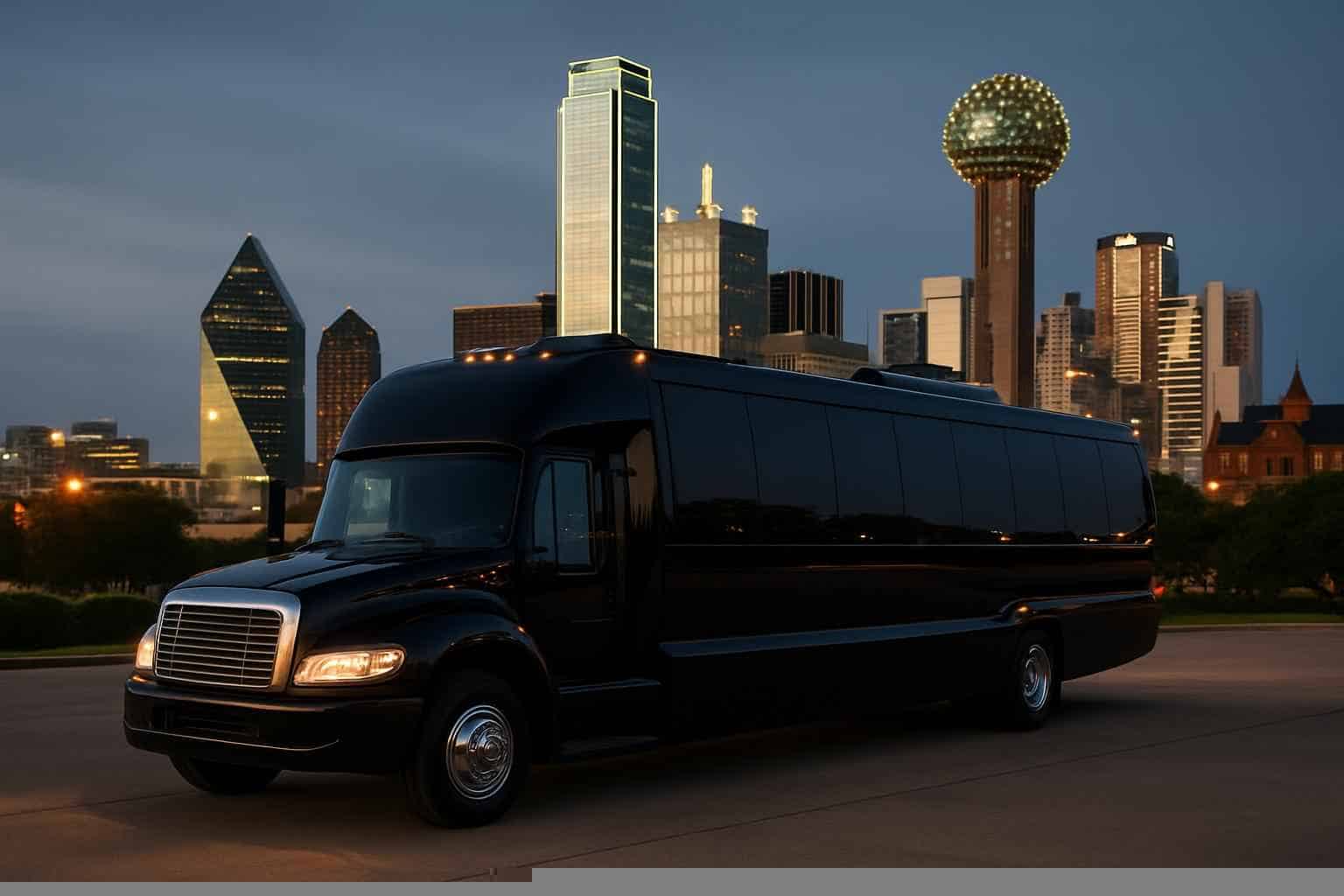 Luxury Limo Bus Rental in Dallas Texas