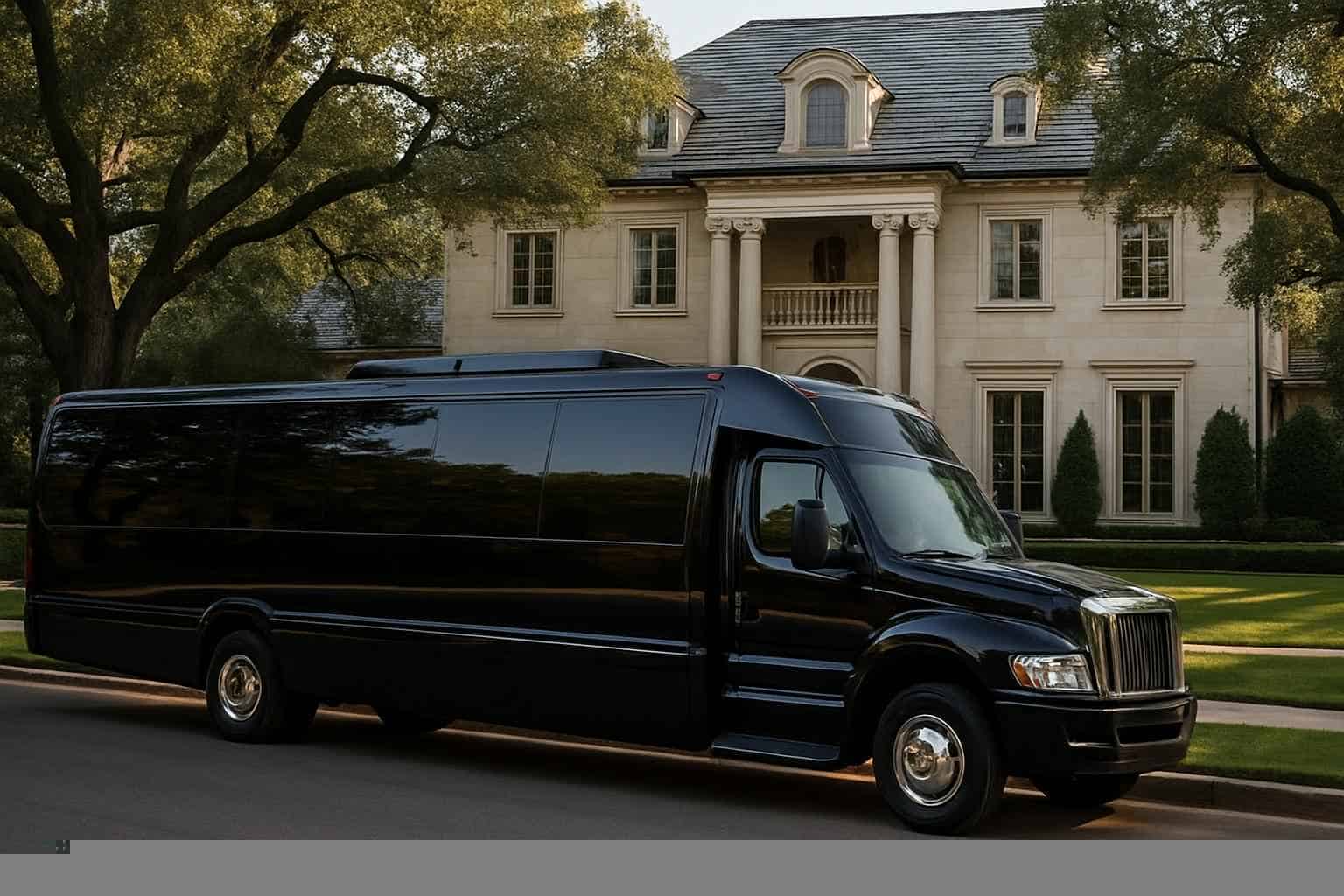 Luxury Limo Bus Rental in Highland Park Texas