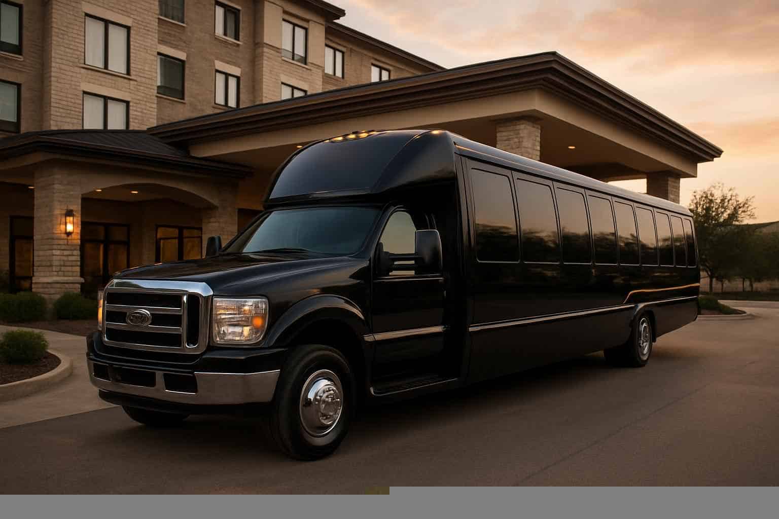 Luxury Limo Bus Rental in Irving Texas