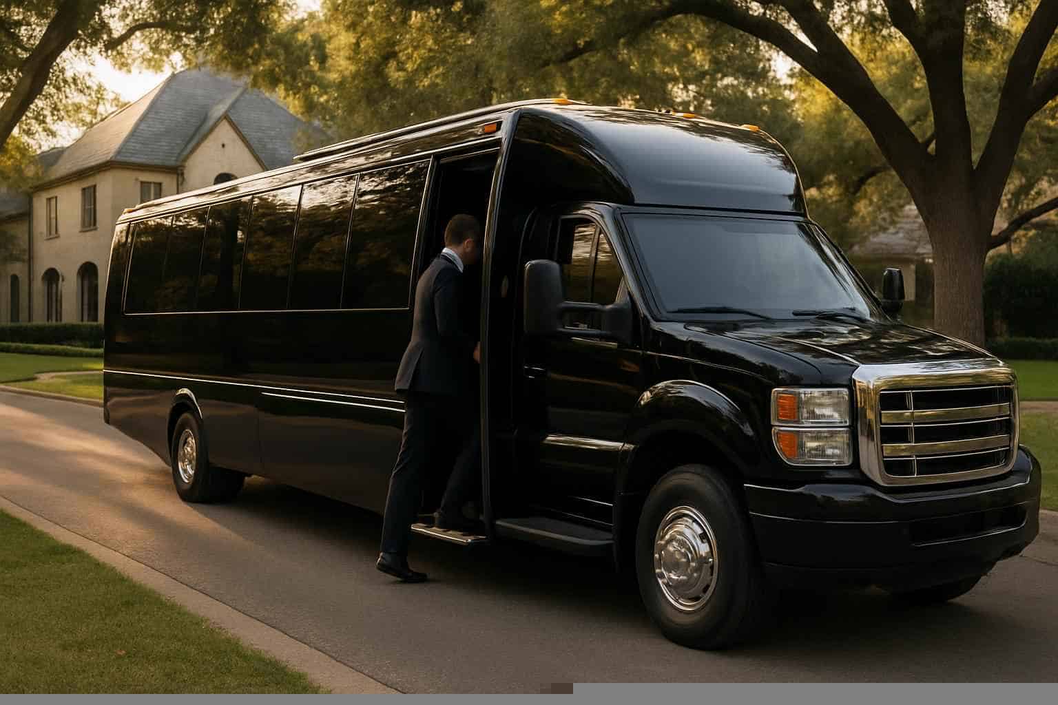 Luxury Limo Bus Rental in University Park Texas