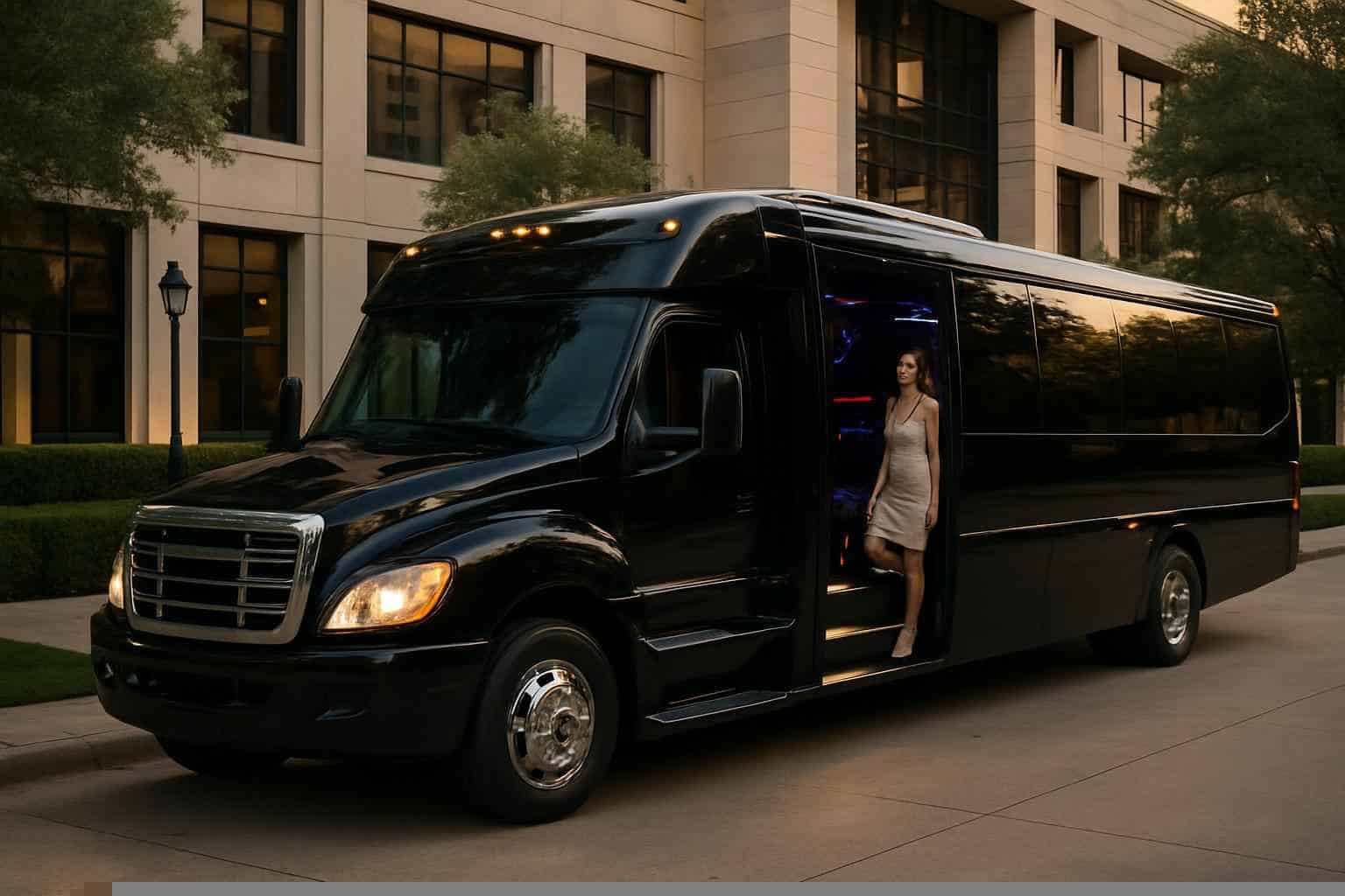 Luxury Party Bus Rental in Carrollton Texas