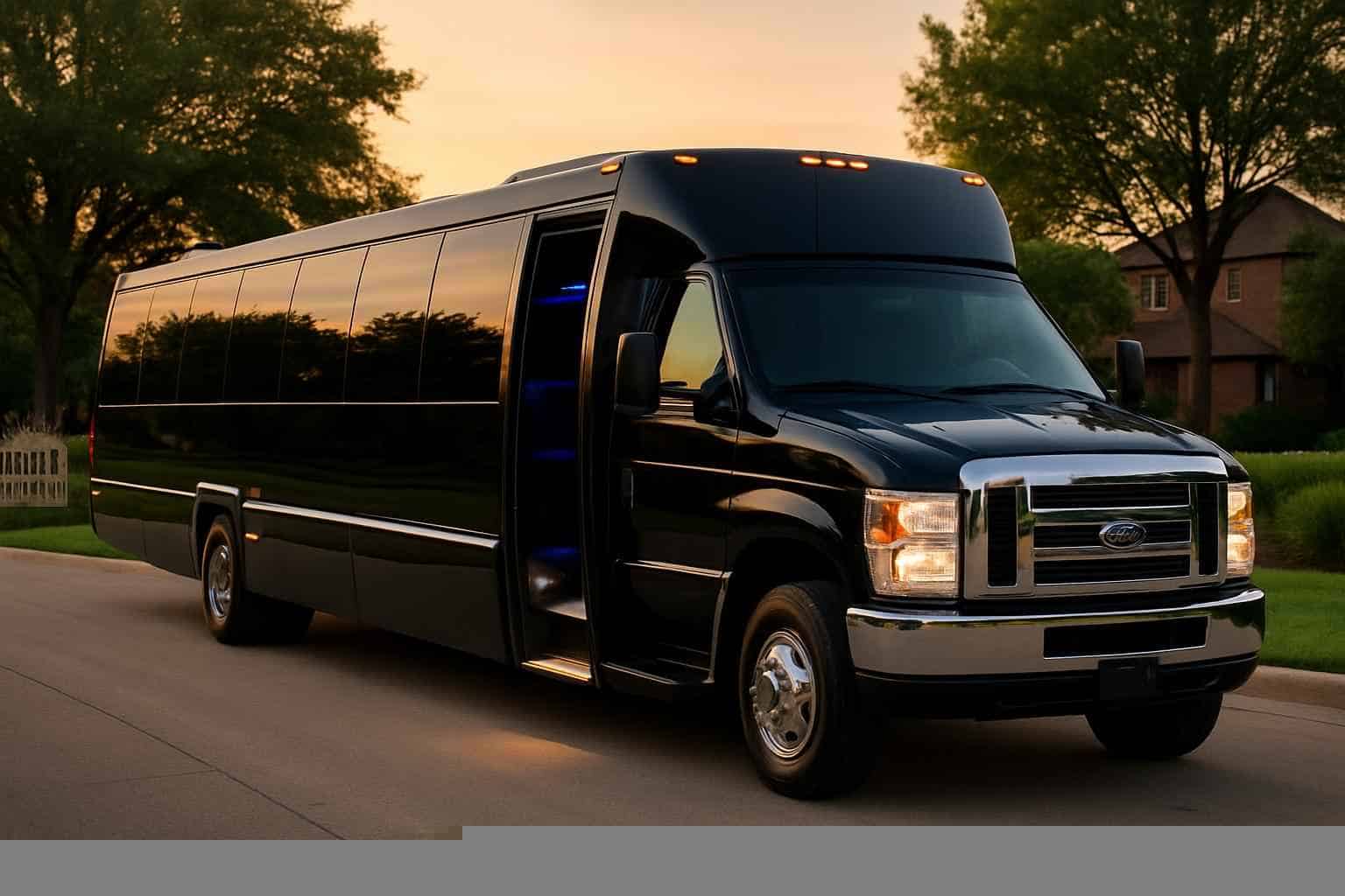 Luxury Party Bus Rental in Farmers Branch Texas