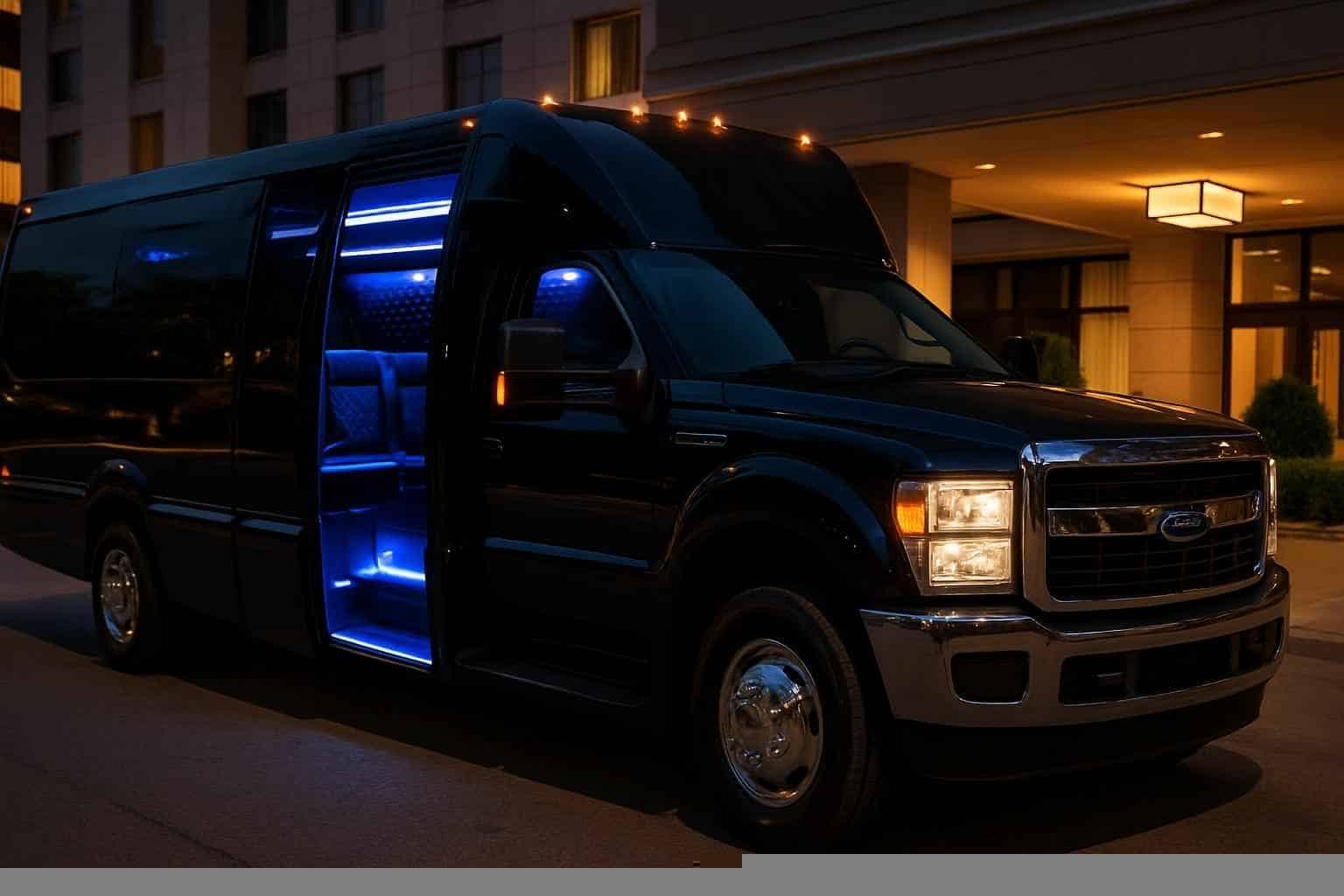 Luxury Party Bus Rental in Irving Texas