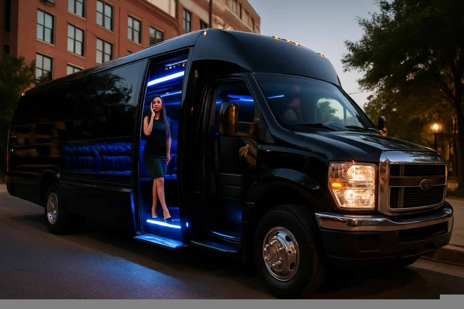 Luxury Party Bus Rental in Lewisville Texas