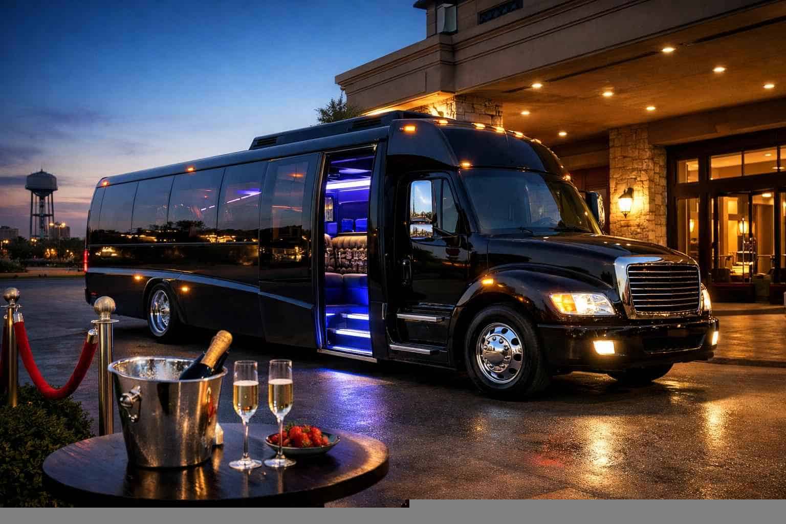 Luxury Party Bus Rental in McKinney Texas