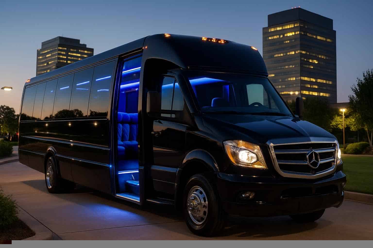 Luxury Party Bus Rental in Richardson Texas