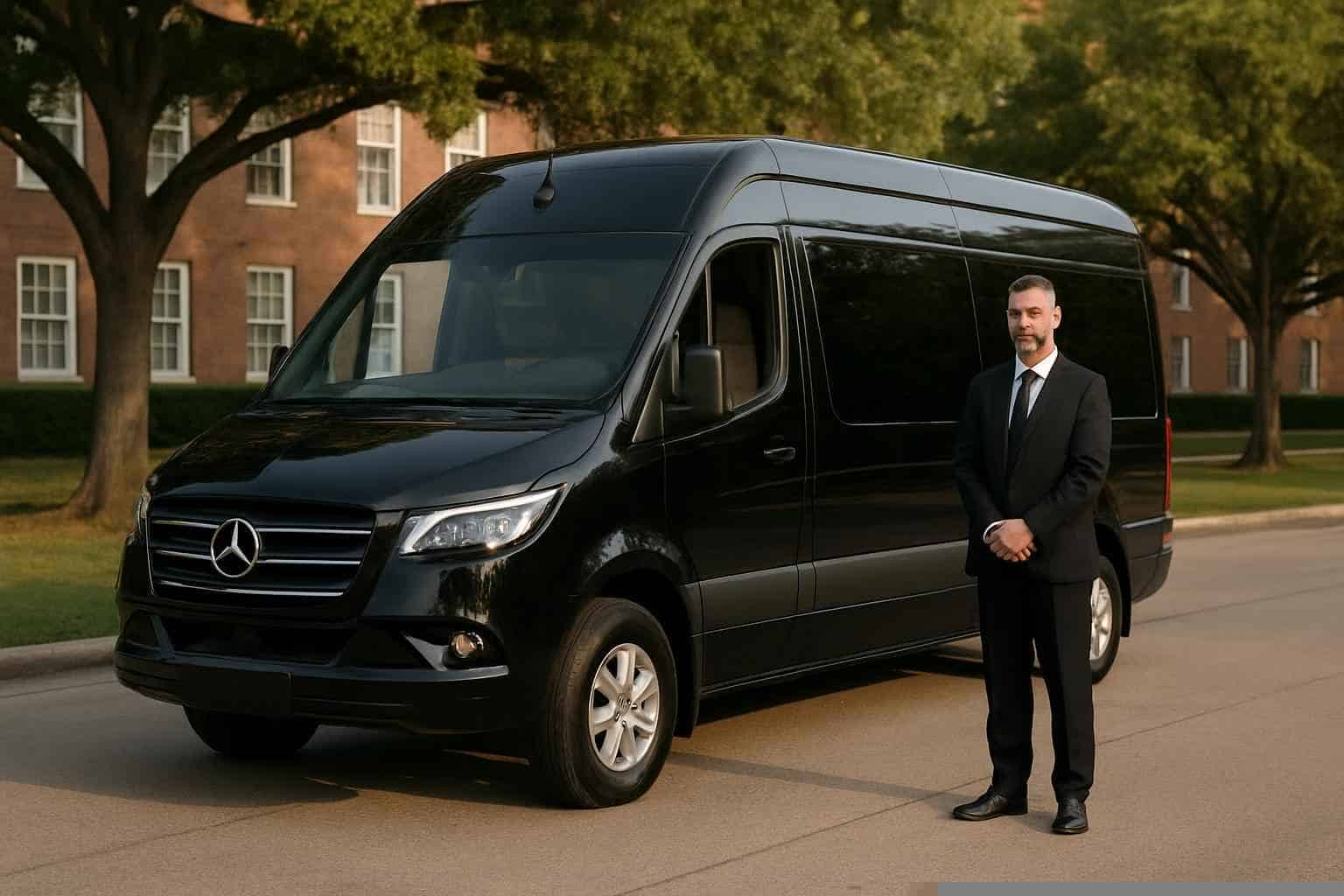 Luxury Passenger Van with Driver in Farmers Branch Texas