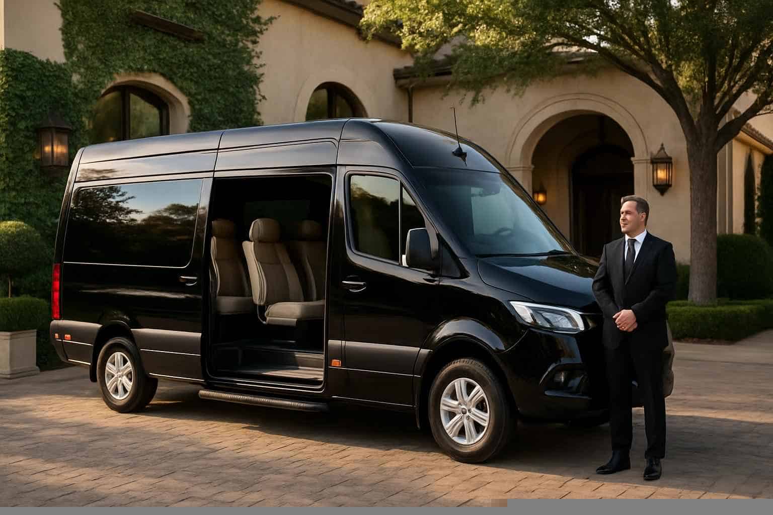 Luxury Passenger Van with Driver in Grapevine Texas