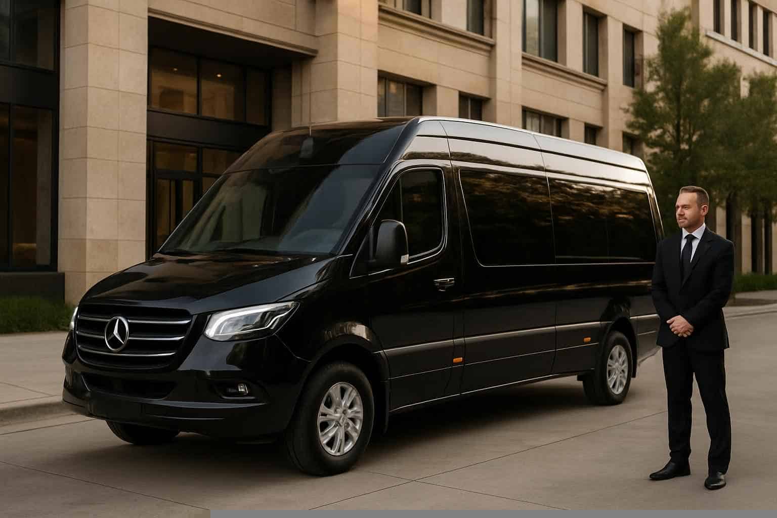 Luxury Passenger Van with Driver in Richardson Texas
