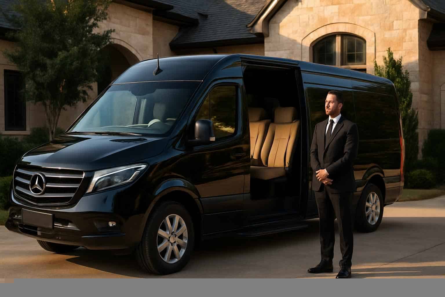 Luxury Passenger Van With Driver In Southlake Texas